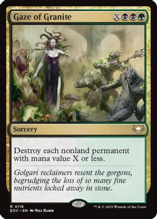 Gaze of Granite [Edge of Eternities Commander]-1