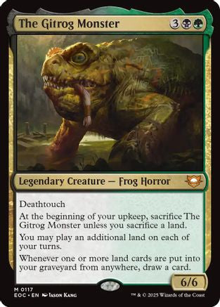 The Gitrog Monster [Edge of Eternities Commander]-1