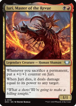 Juri, Master of the Revue [Edge of Eternities Commander]-1