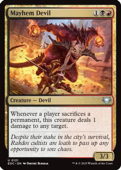 Mayhem Devil [Edge of Eternities Commander]-1