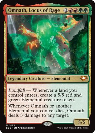 Omnath, Locus of Rage [Edge of Eternities Commander]-1