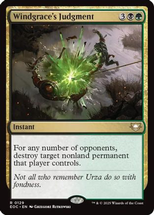 Windgrace's Judgment (EOC-129) - Commander: Edge of Eternities-1