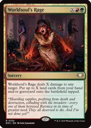 Worldsoul's Rage (EOC-130) - Commander: Edge of Eternities-1