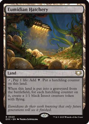 Eumidian Hatchery [Edge of Eternities Commander]-1