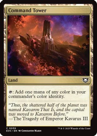 Command Tower [Edge of Eternities Commander]-1