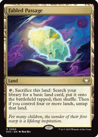 Fabled Passage [Edge of Eternities Commander]-1