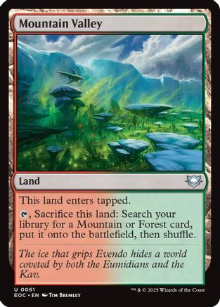 Mountain Valley [Edge of Eternities Commander]-1