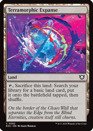 Terramorphic Expanse [Edge of Eternities Commander]-1