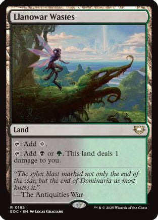 Llanowar Wastes [Edge of Eternities Commander]-1
