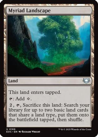 Myriad Landscape [Edge of Eternities Commander]-1