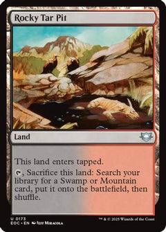 Rocky Tar Pit [Edge of Eternities Commander]-1