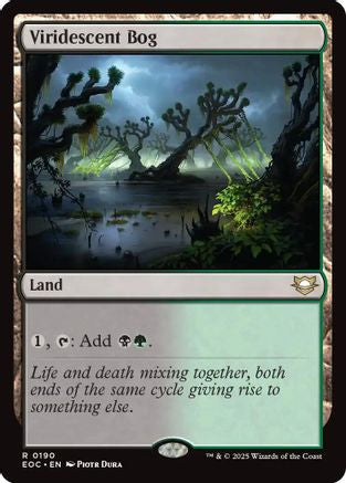 Viridescent Bog (EOC-190) - Commander: Edge of Eternities-1