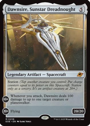 Dawnsire, Sunstar Dreadnought [Edge of Eternities]-1