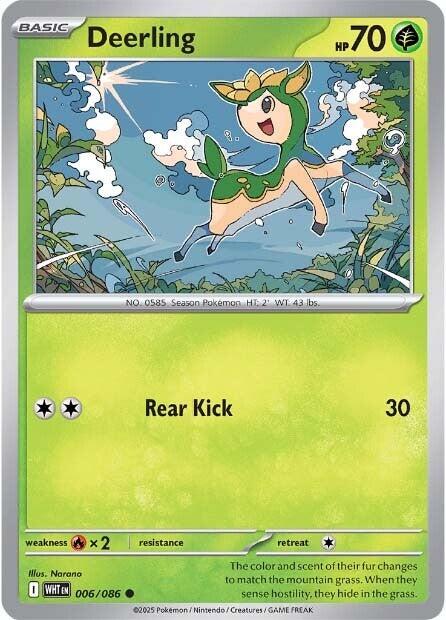 Deerling (006/086) [Scarlet & Violet: White Flare]-1