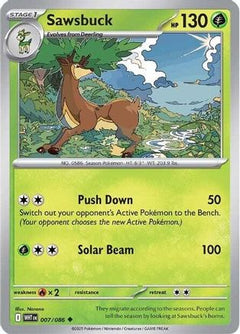 Sawsbuck (007/086) [Scarlet & Violet: White Flare]-1