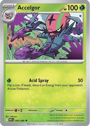 Accelgor (009/086) [Scarlet & Violet: White Flare]-1
