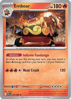 Emboar (013/086) [Scarlet & Violet: White Flare]-1