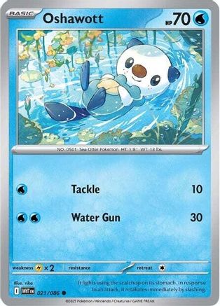Oshawott (021/086) [Scarlet & Violet: White Flare]-1