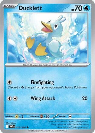 Ducklett (025/086) [Scarlet & Violet: White Flare]-1