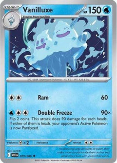 Vanilluxe (029/086) [Scarlet & Violet: White Flare]-1