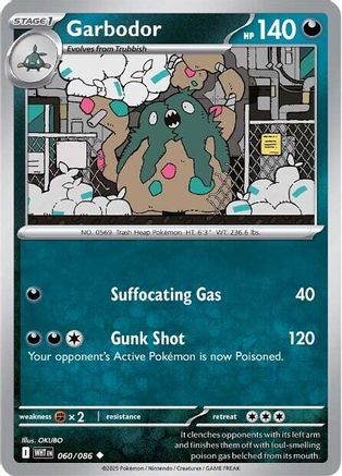 Garbodor (060/086) [Scarlet & Violet: White Flare]-1