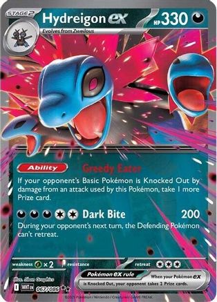 Hydreigon ex (067/086) [Scarlet & Violet: White Flare]-1