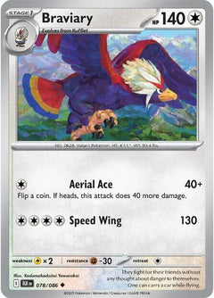 Braviary (078/086) [Scarlet & Violet: Black Bolt]-1