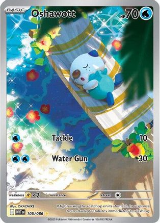 Oshawott (105/086) [Scarlet & Violet: White Flare]