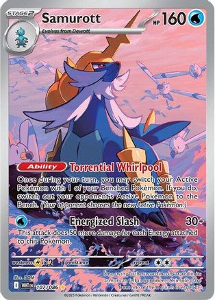 Samurott (107/086) [Scarlet & Violet: White Flare]-1