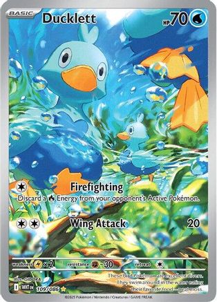 Ducklett (109/086) [Scarlet & Violet: White Flare]-1