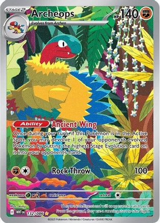 Archeops (132/086) [Scarlet & Violet: White Flare]-1