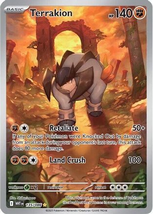 Terrakion (135/086) [Scarlet & Violet: White Flare]-1