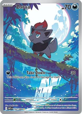 Zorua (142/086) [Scarlet & Violet: White Flare]-1