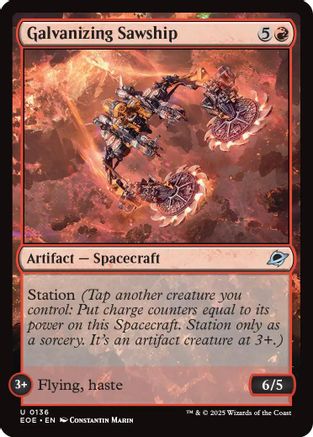 Galvanizing Sawship [Edge of Eternities]-1