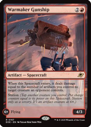 Warmaker Gunship (EOE-167) - Edge of Eternities-1