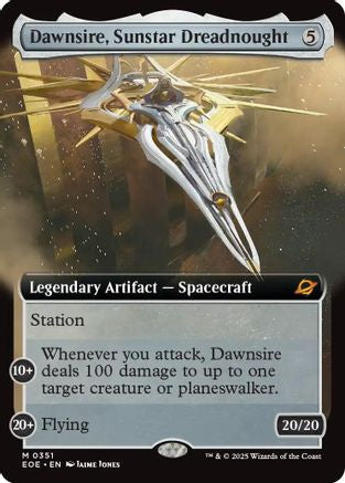 Dawnsire, Sunstar Dreadnought (Extended Art) [Edge of Eternities]-1