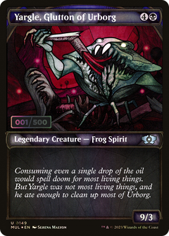Yargle, Glutton of Urborg (Serial Numbered) (MUL-149) - Multiverse Legends: (Showcase) Foil-1