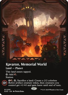 Kavaron, Memorial world (Borderless) [Edge of Eternities]-1