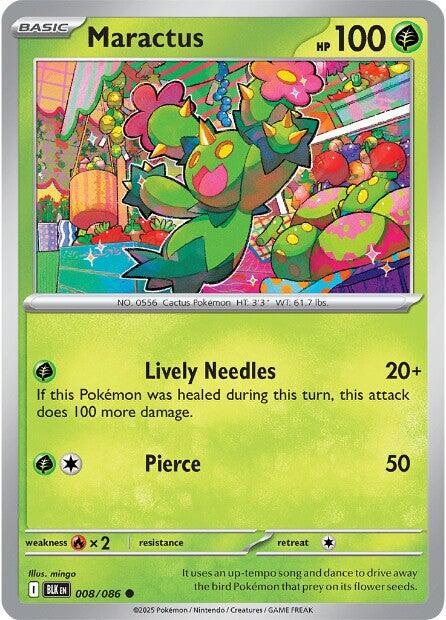 Maractus (008/086) [Scarlet & Violet: Black Bolt]-1