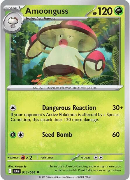Amoonguss (011/086) [Scarlet & Violet: Black Bolt]-1
