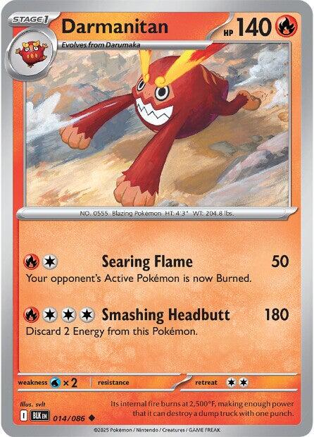 Darmanitan (014/086) [Scarlet & Violet: Black Bolt]-1