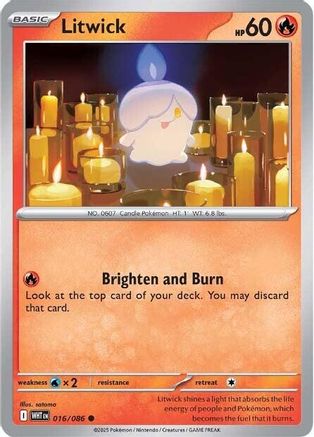 Litwick (016/086) [Scarlet & Violet: White Flare]-1