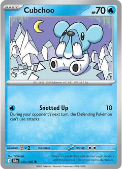 Cubchoo (025/086) [Scarlet & Violet: Black Bolt]-1