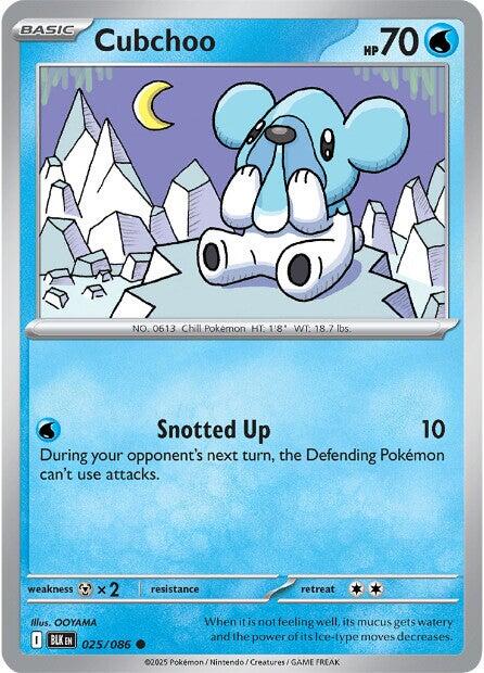 Cubchoo (025/086) [Scarlet & Violet: Black Bolt]-1