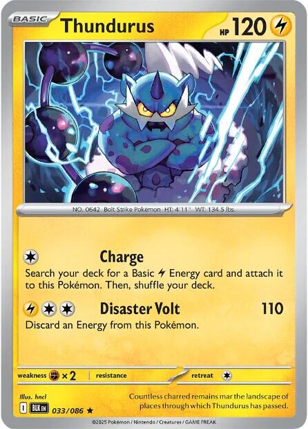 Thundurus (033/086) [Scarlet & Violet: Black Bolt]-1