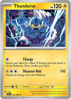 Thundurus (033/086) [Scarlet & Violet: Black Bolt]-1
