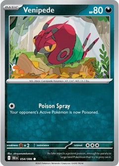Venipede (054/086) [Scarlet & Violet: Black Bolt]-1