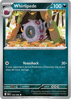 Whirlipede (055/086) [Scarlet & Violet: Black Bolt]-1
