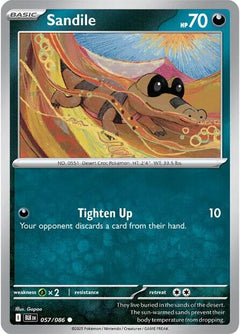 Sandile (057/086) [Scarlet & Violet: Black Bolt]-1