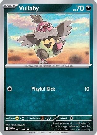 Vullaby (063/086) [Scarlet & Violet: White Flare]-1